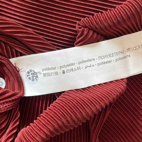 Zara Pleated Wrap Dress - Size S - NWT - Picture 12 of 13